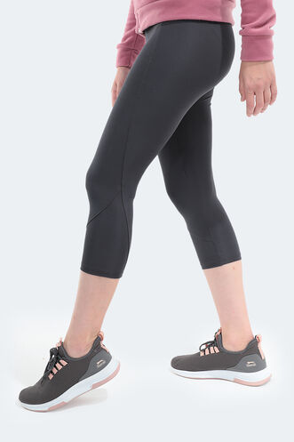 Slazenger RATNA Women's Fitness Tights Dark Grey - Thumbnail