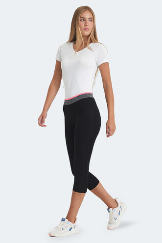 Slazenger RATNA Women's Leggings Black - Thumbnail