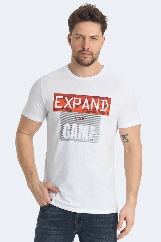 Slazenger RAVA Erkek Tişört Beyaz
