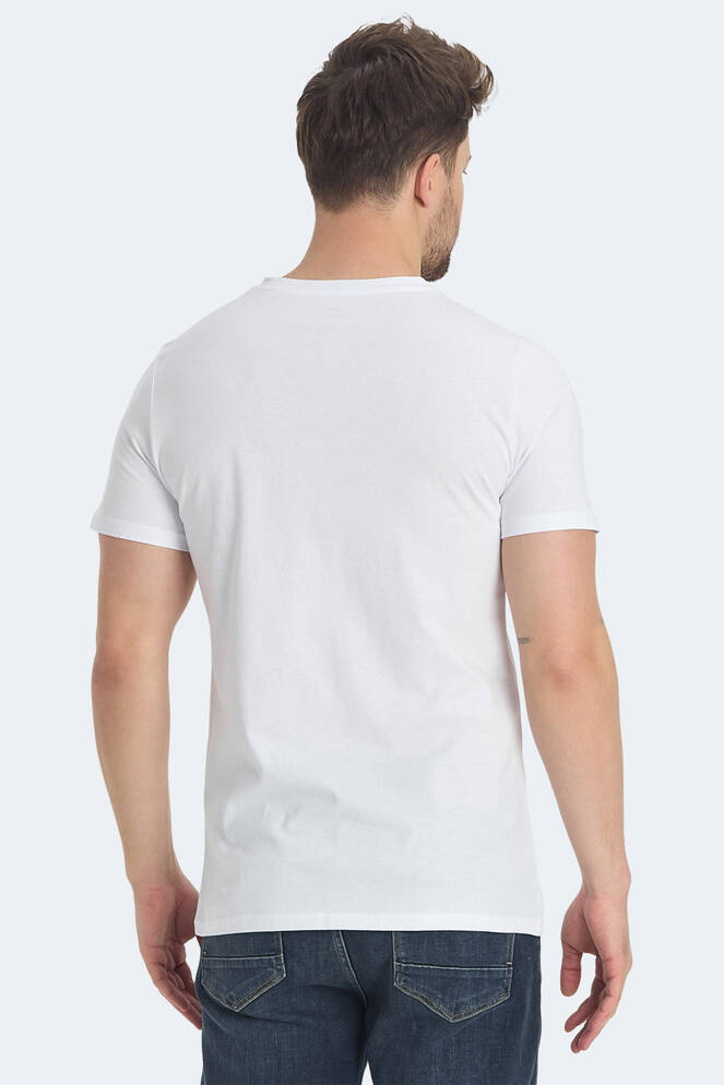 Slazenger RAVA Erkek Tişört Beyaz