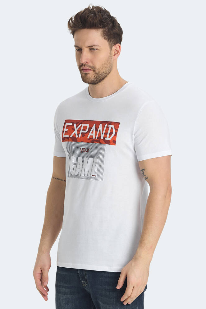 Slazenger RAVA Erkek Tişört Beyaz
