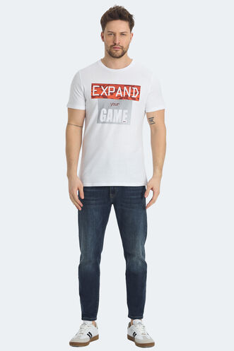 Slazenger RAVA Erkek Tişört Beyaz - Thumbnail
