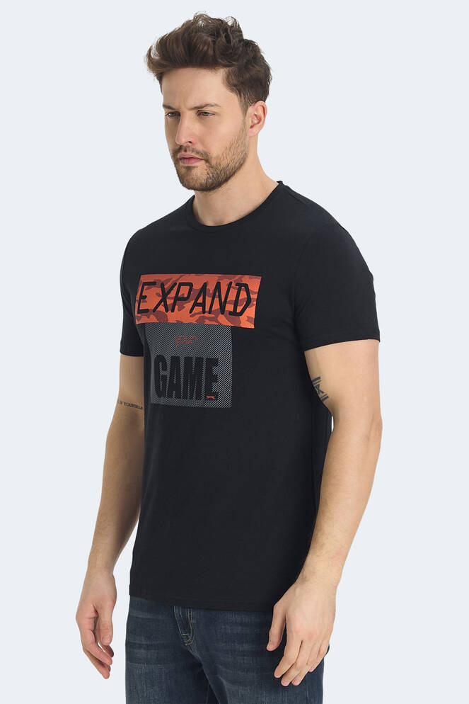 Slazenger RAVA Erkek Tişört Siyah