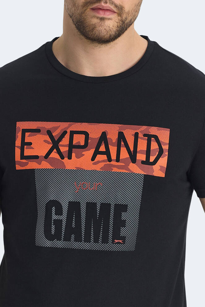 Slazenger RAVA Erkek Tişört Siyah