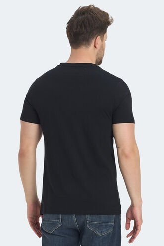 Slazenger RAVA Men's T-shirt Black - Thumbnail