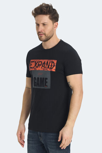 Slazenger RAVA Men's T-shirt Black - Thumbnail