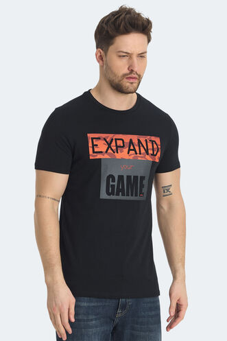 Slazenger RAVA Men's T-shirt Black - Thumbnail