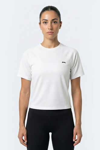 Slazenger RAVE Kadın Beyaz Tişört - Thumbnail