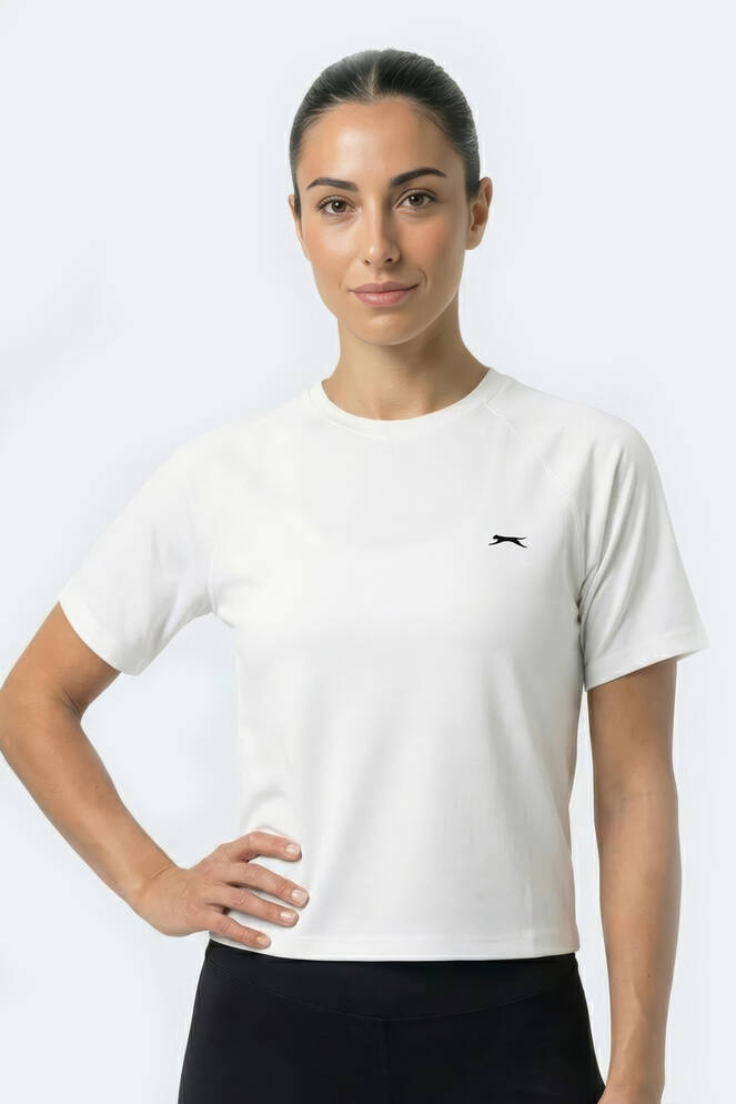 Slazenger RAVE Kadın Beyaz Tişört
