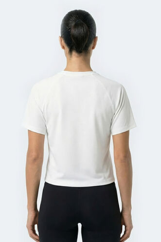 Slazenger RAVE Kadın Beyaz Tişört - Thumbnail