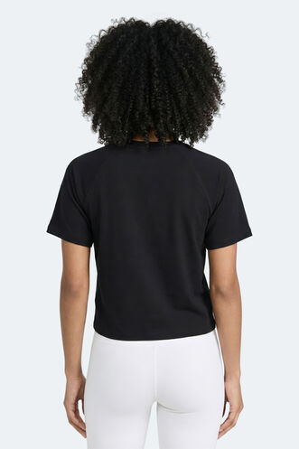 Slazenger RAVE Kadın Siyah Tişört - Thumbnail