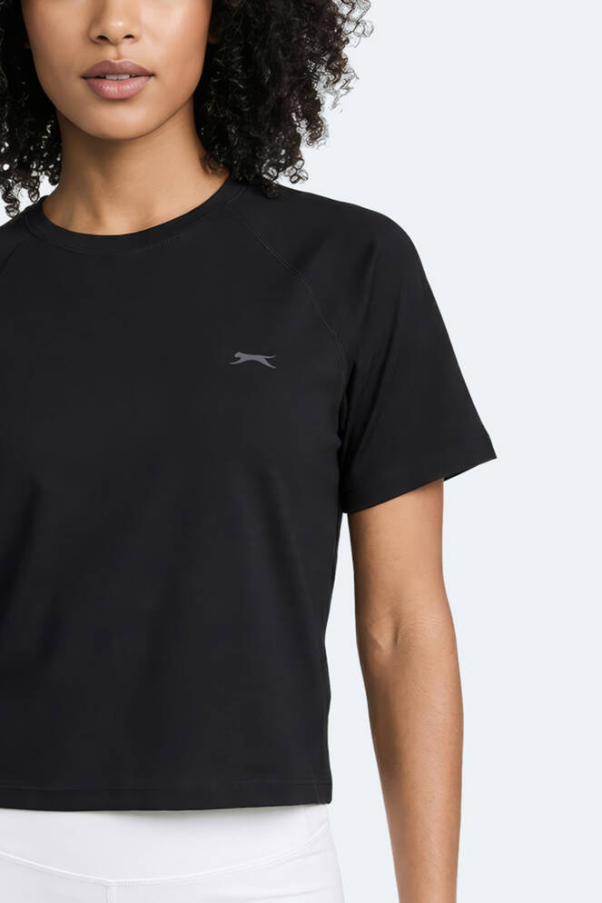 Slazenger RAVE Kadın Siyah Tişört