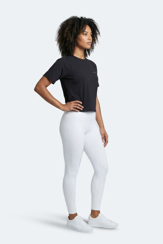 Slazenger RAVE Kadın Siyah Tişört - Thumbnail