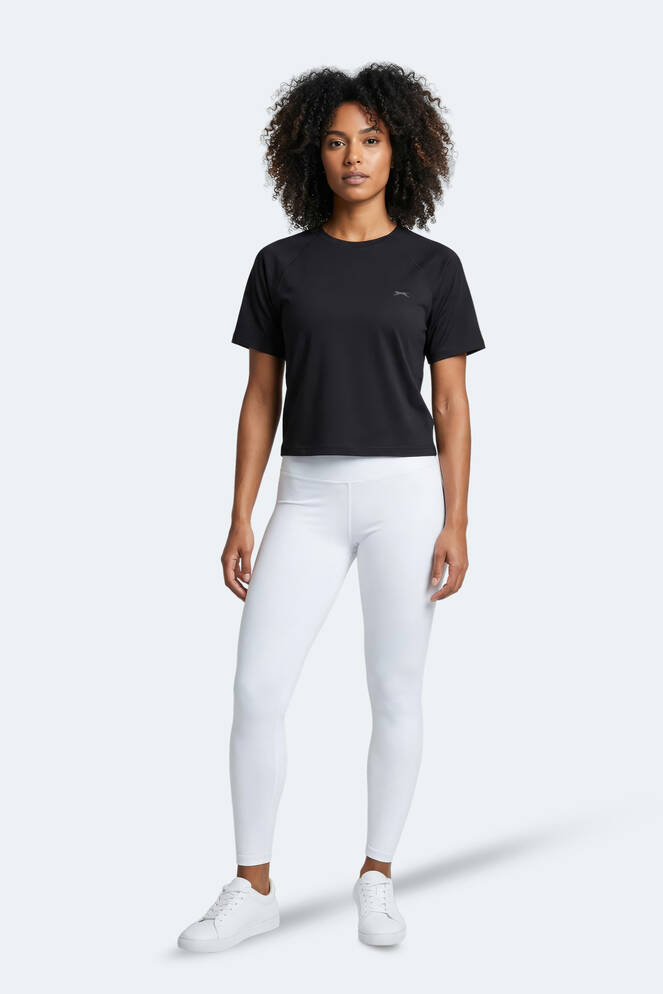 Slazenger RAVE Kadın Siyah Tişört