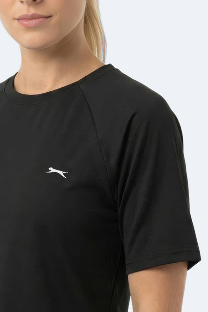 Slazenger RAVE Kadın Siyah Tişört