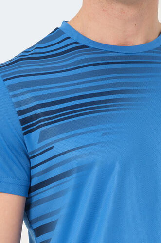 Slazenger RAVEN Erkek Tişört Kobalt Mavi - Thumbnail