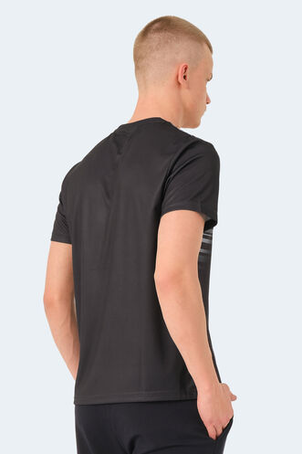 Slazenger RAVEN Men's T-Shirt Black - Thumbnail