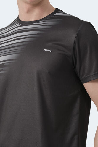 Slazenger RAVEN Men's T-Shirt Black - Thumbnail