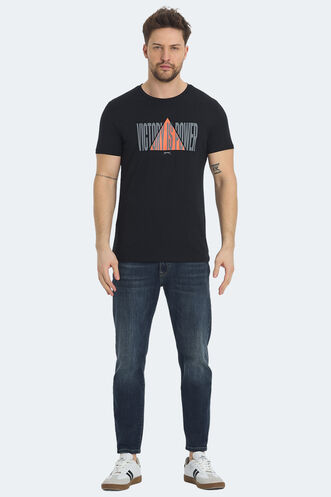 Slazenger RAVID Men's T-shirt Black - Thumbnail