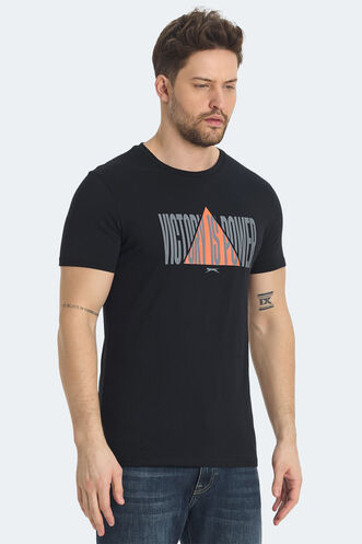 Slazenger RAVID Men's T-shirt Black - Thumbnail