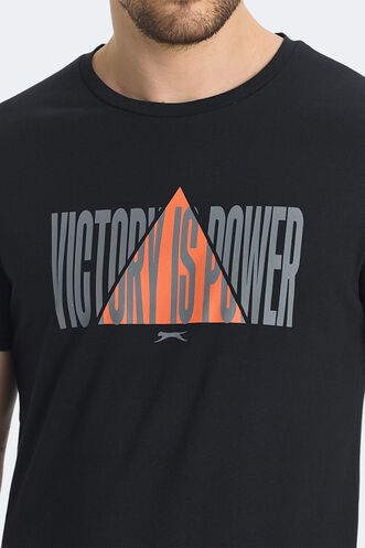 Slazenger RAVID Men's T-shirt Black - Thumbnail