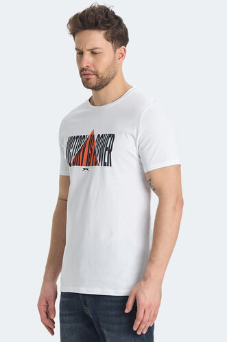 Slazenger RAVID Men's T-shirt White - Thumbnail