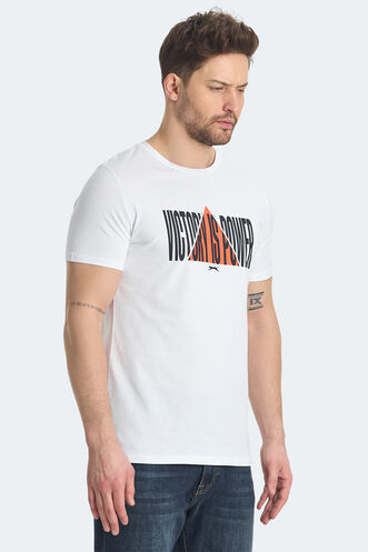 Slazenger RAVID Men's T-shirt White - Thumbnail