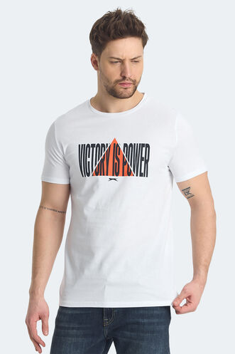 Slazenger RAVID Men's T-shirt White - Thumbnail