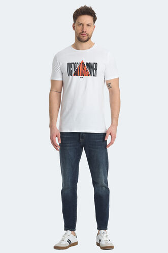 Slazenger RAVID Men's T-shirt White - Thumbnail