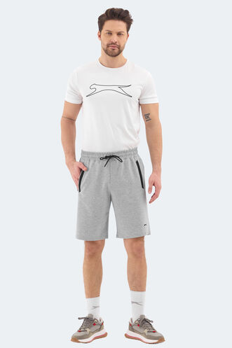 Slazenger RAYAN Erkek Şort Gri - Thumbnail