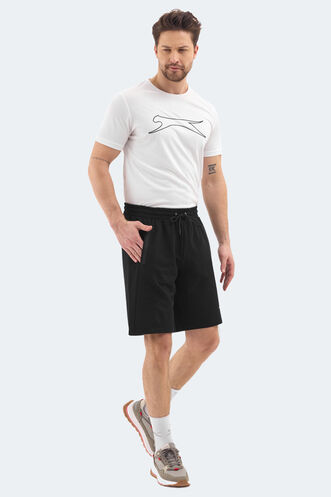Slazenger RAYAN Men's Shorts Black - Thumbnail