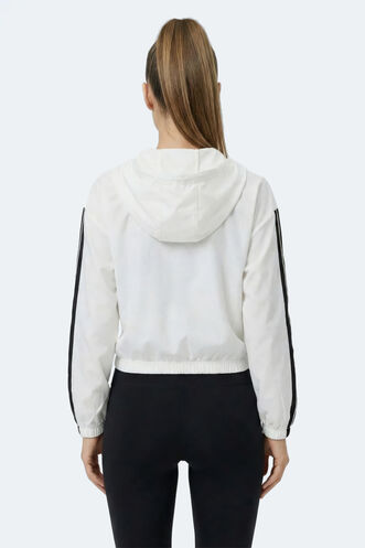 Slazenger RAZZLE Kadın Ekru Sweatshırt - Thumbnail