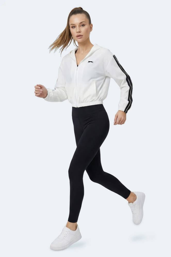 Slazenger RAZZLE Kadın Ekru Sweatshırt