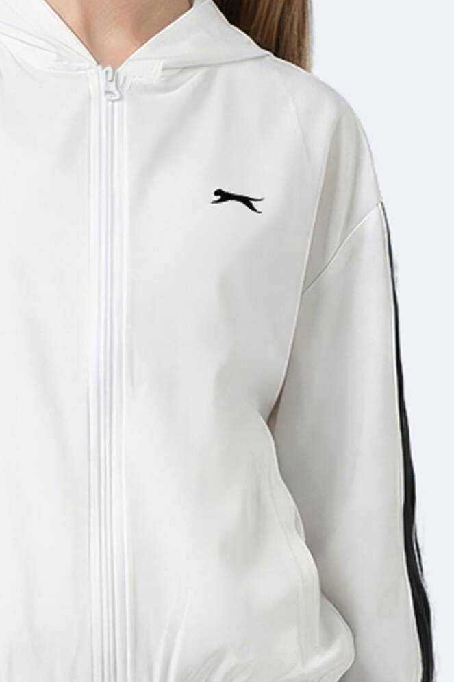 Slazenger RAZZLE Kadın Ekru Sweatshırt