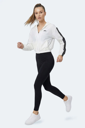 Slazenger RAZZLE Kadın Ekru Sweatshırt - Thumbnail