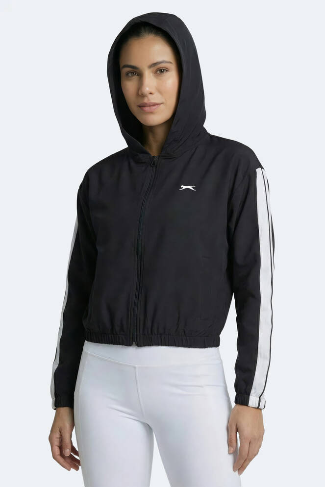 Slazenger RAZZLE Kadın Siyah Sweatshırt