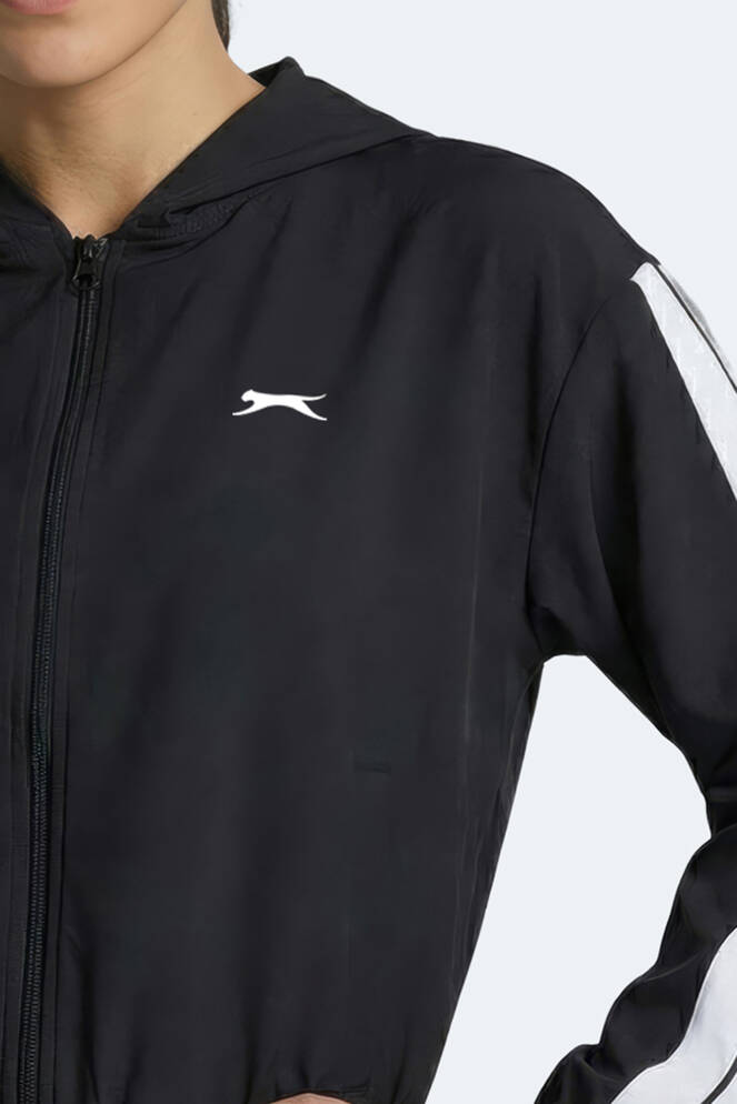 Slazenger RAZZLE Kadın Siyah Sweatshırt