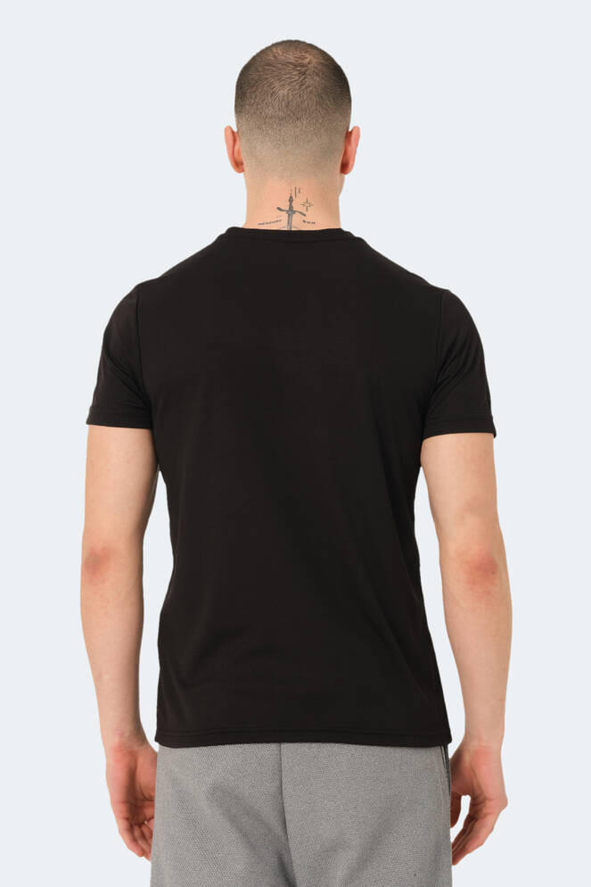 Slazenger READ Erkek Tişört Siyah