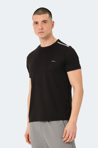 Slazenger READ Erkek Tişört Siyah - Thumbnail