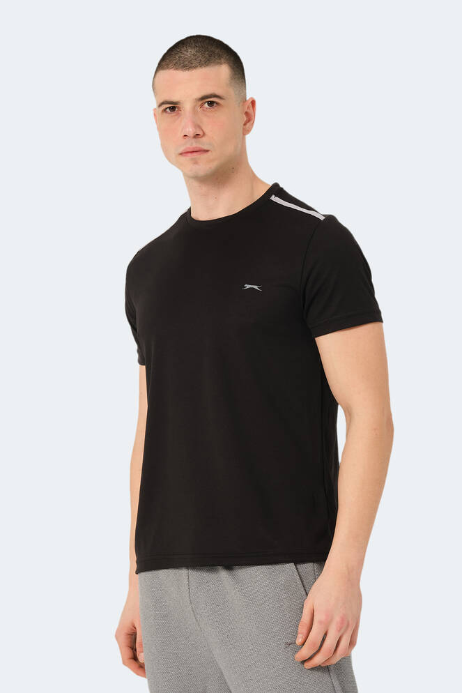 Slazenger READ Erkek Tişört Siyah