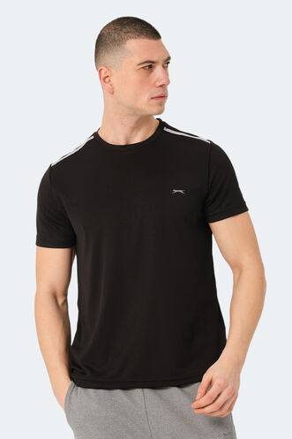 Slazenger READ Men's T-Shirt Black - Thumbnail