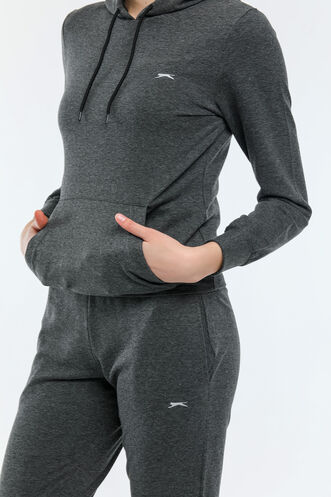 Slazenger REBECCA Kadın Eşofman Takımı Koyu Gri - Thumbnail