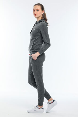 Slazenger REBECCA Women's Tracksuit Dark Gray - Thumbnail