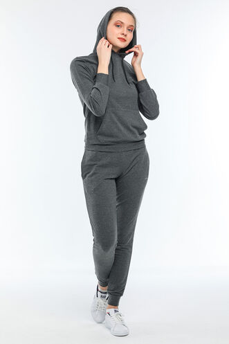 Slazenger REBECCA Women's Tracksuit Dark Gray - Thumbnail
