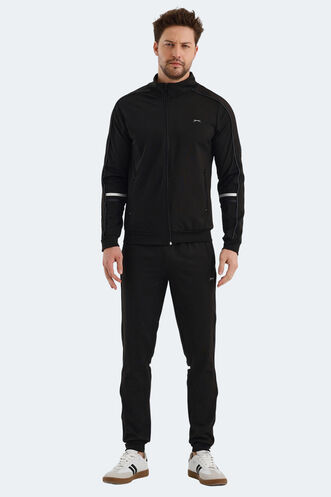 Slazenger RECIPE Men's Tracksuit Black - Thumbnail