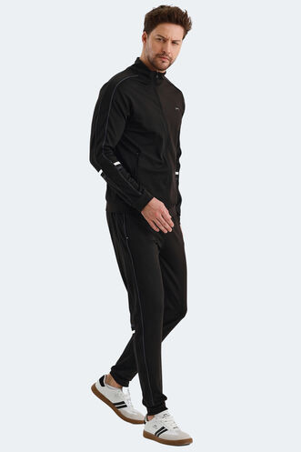 Slazenger RECIPE Men's Tracksuit Black - Thumbnail