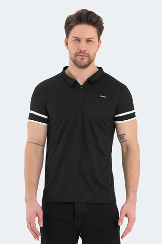 Slazenger - Slazenger REDMOND Erkek Kısa Kollu T-Shirt Siyah