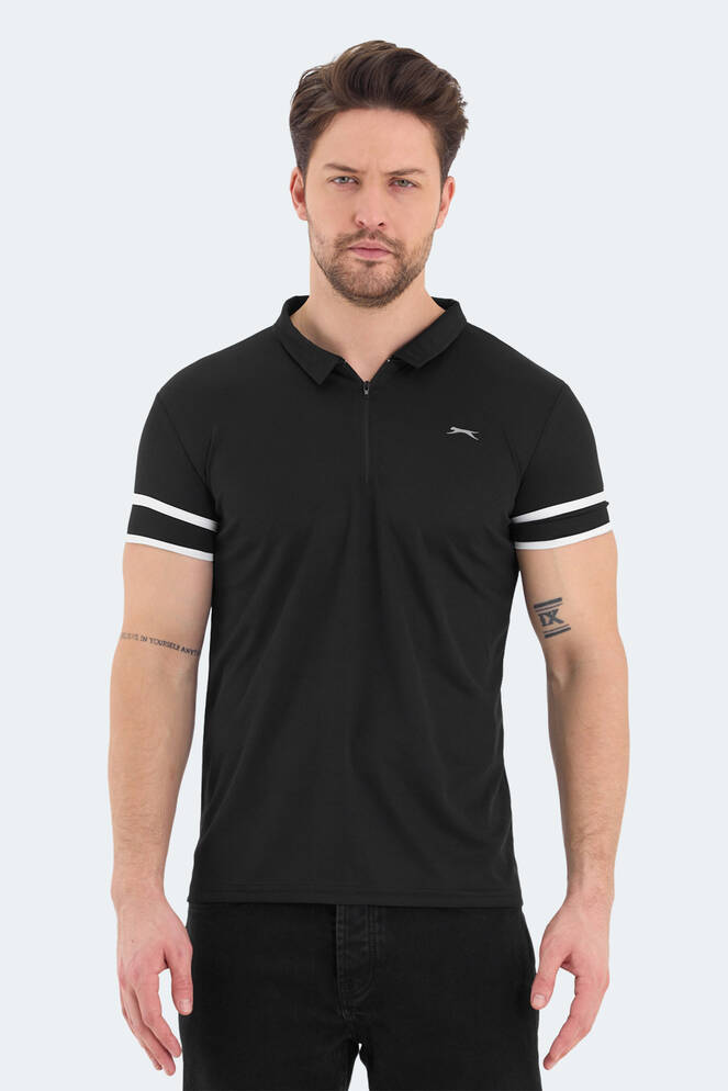 Slazenger REDMOND Erkek Kısa Kollu T-Shirt Siyah