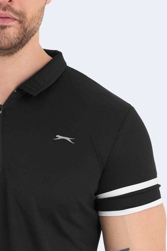 Slazenger REDMOND Erkek Kısa Kollu T-Shirt Siyah
