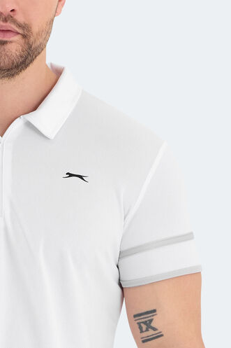Slazenger REDMOND Erkek T-Shirt Beyaz - Thumbnail